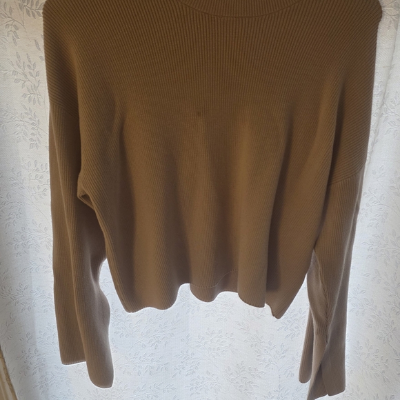 Dynamite Women's Light Pink Ribbed Top - Picture 3 of 3